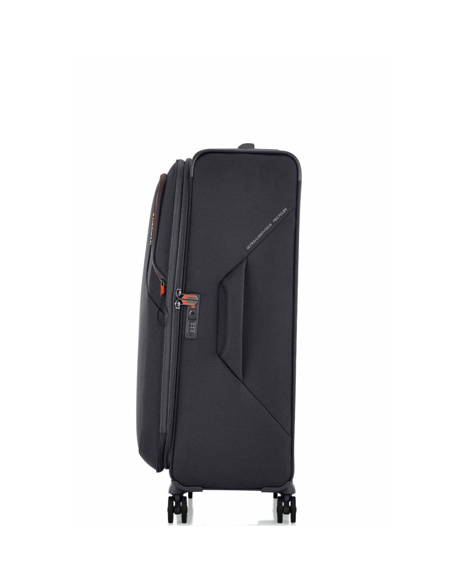 American Tourister Applite 5 Expandable Softside Large Spinner Suitcase - 82cm - Grey Image 7