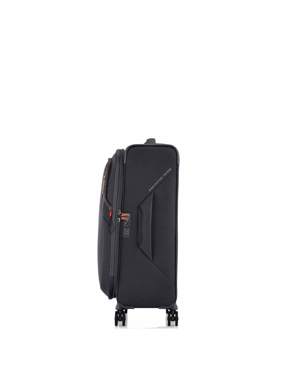 American Tourister Applite 5 Expandable Softside 3-Piece Spinner Luggage Set - Grey Image 3