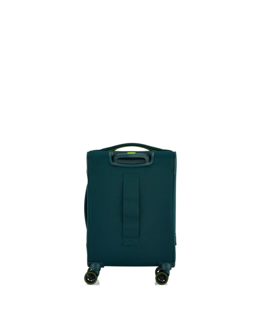 American Tourister Applite 5 Expandable Softside Carry-On Spinner Suitcase - 55cm - Varsity Green Back Image 4