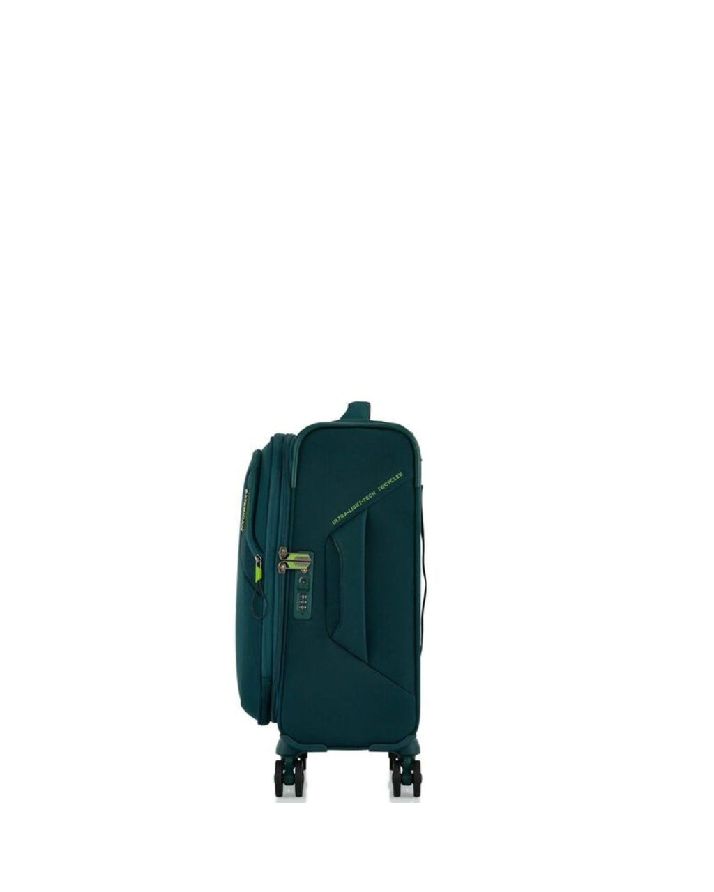 American Tourister Applite 5 Expandable Softside Carry-On Spinner Suitcase - 55cm - Varsity Green Image 7