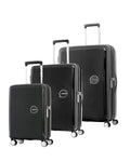 American Tourister Curio 2 Expandable Hardside 3-Piece Spinner Luggage Set - Black Image 1