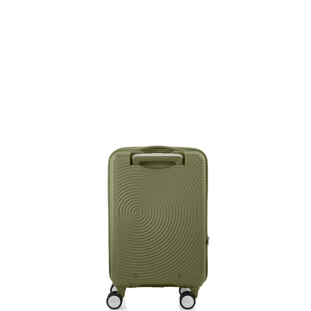 American Tourister Curio Book Opening Hardside Carry-On Spinner Suitcase - 55cm - Khaki