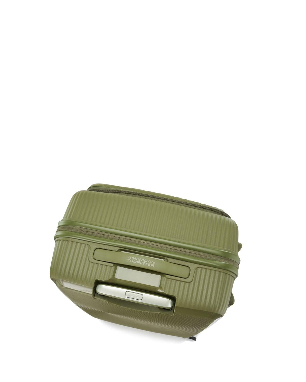American Tourister Curio Book Opening Hardside Carry-On Spinner Suitcase - 55cm - Khaki
