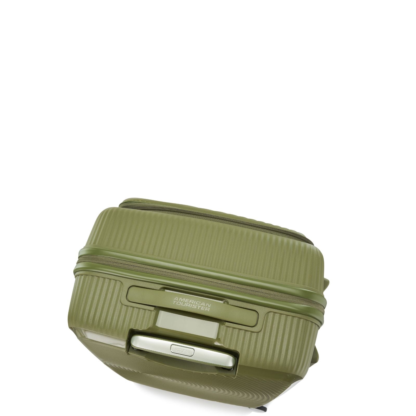 American Tourister Curio Book Opening Hardside Carry-On Spinner Suitcase - 55cm - Khaki
