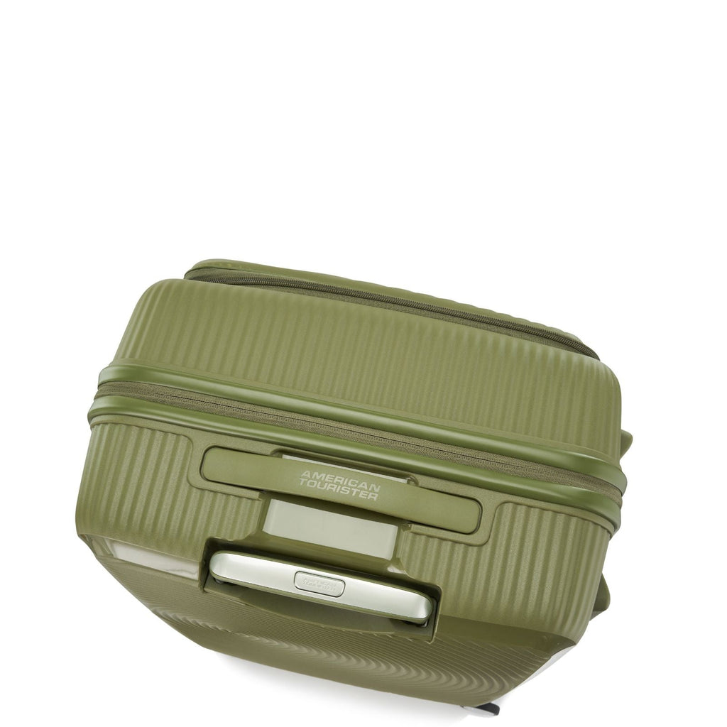 American Tourister Curio Book Opening Hardside 3-Piece Spinner Luggage Set - Khaki