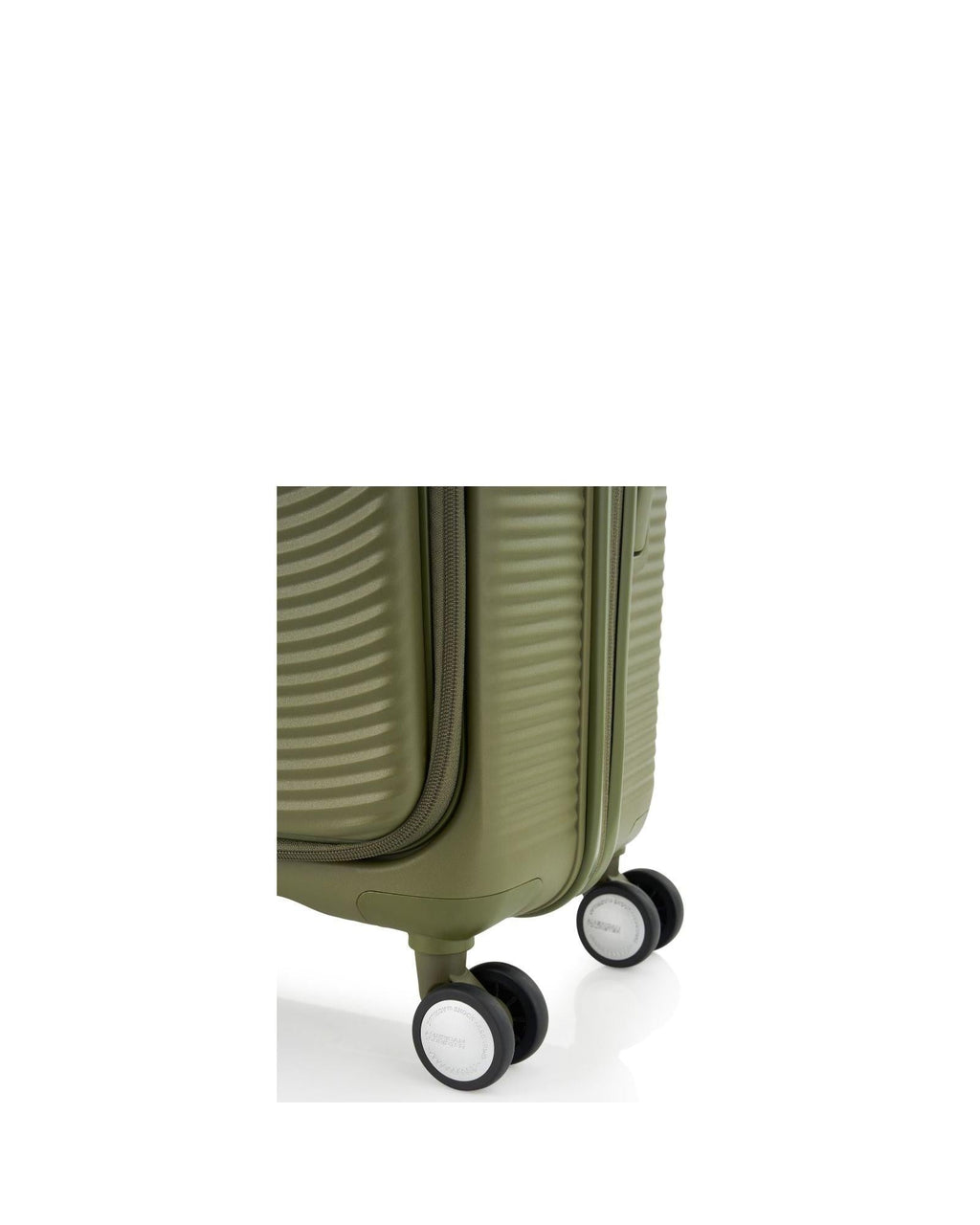 American Tourister Curio Book Opening Hardside 3-Piece Spinner Luggage Set - Khaki