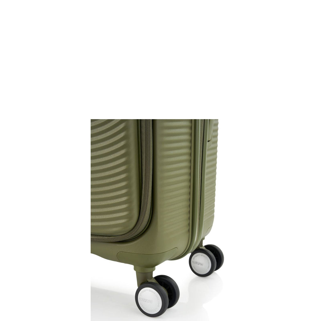 American Tourister Curio Book Opening Hardside 3-Piece Spinner Luggage Set - Khaki