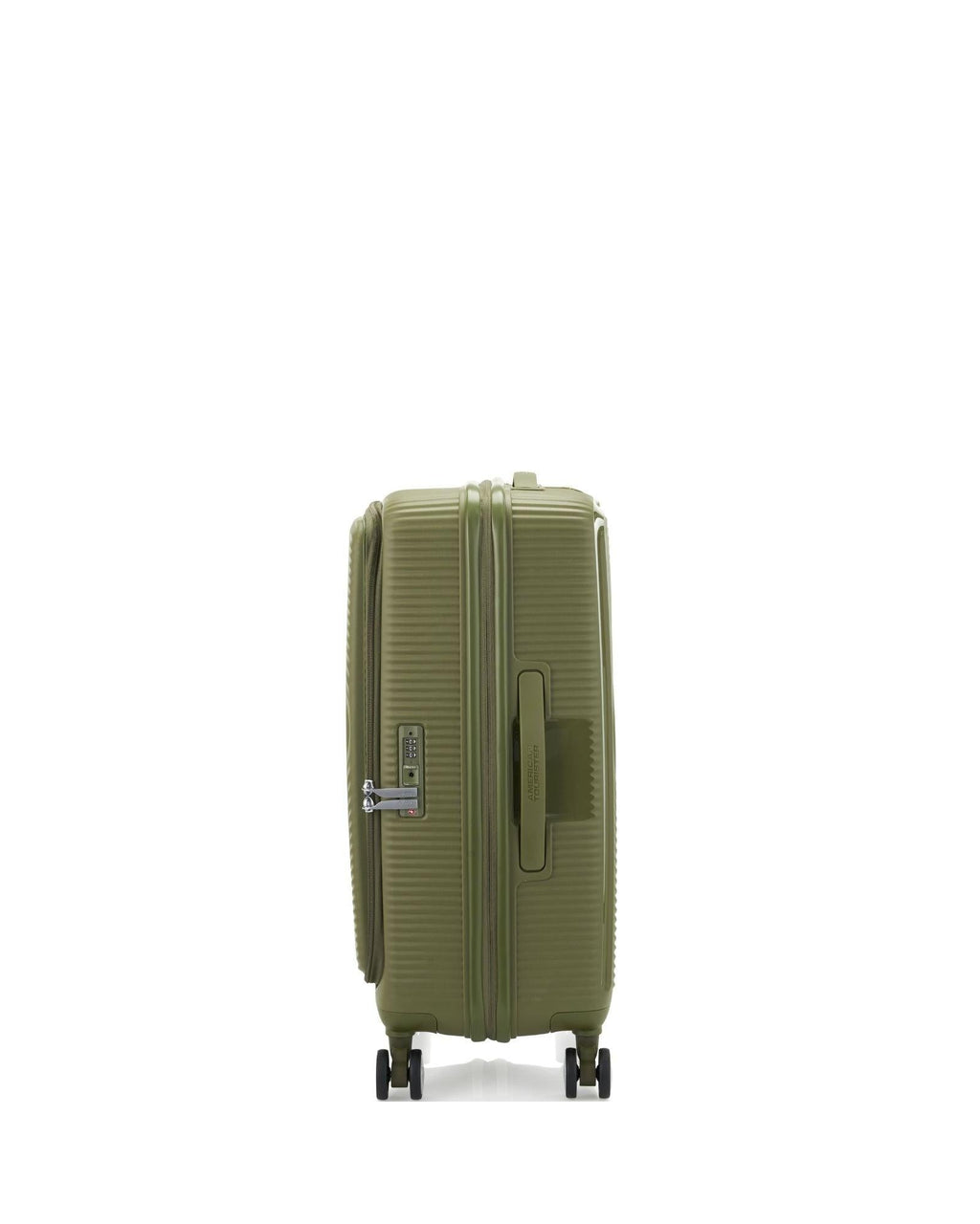 American Tourister Curio Book Opening Hardside 3-Piece Spinner Luggage Set - Khaki