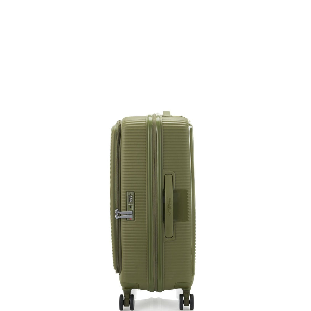 American Tourister Curio Book Opening Hardside 3-Piece Spinner Luggage Set - Khaki