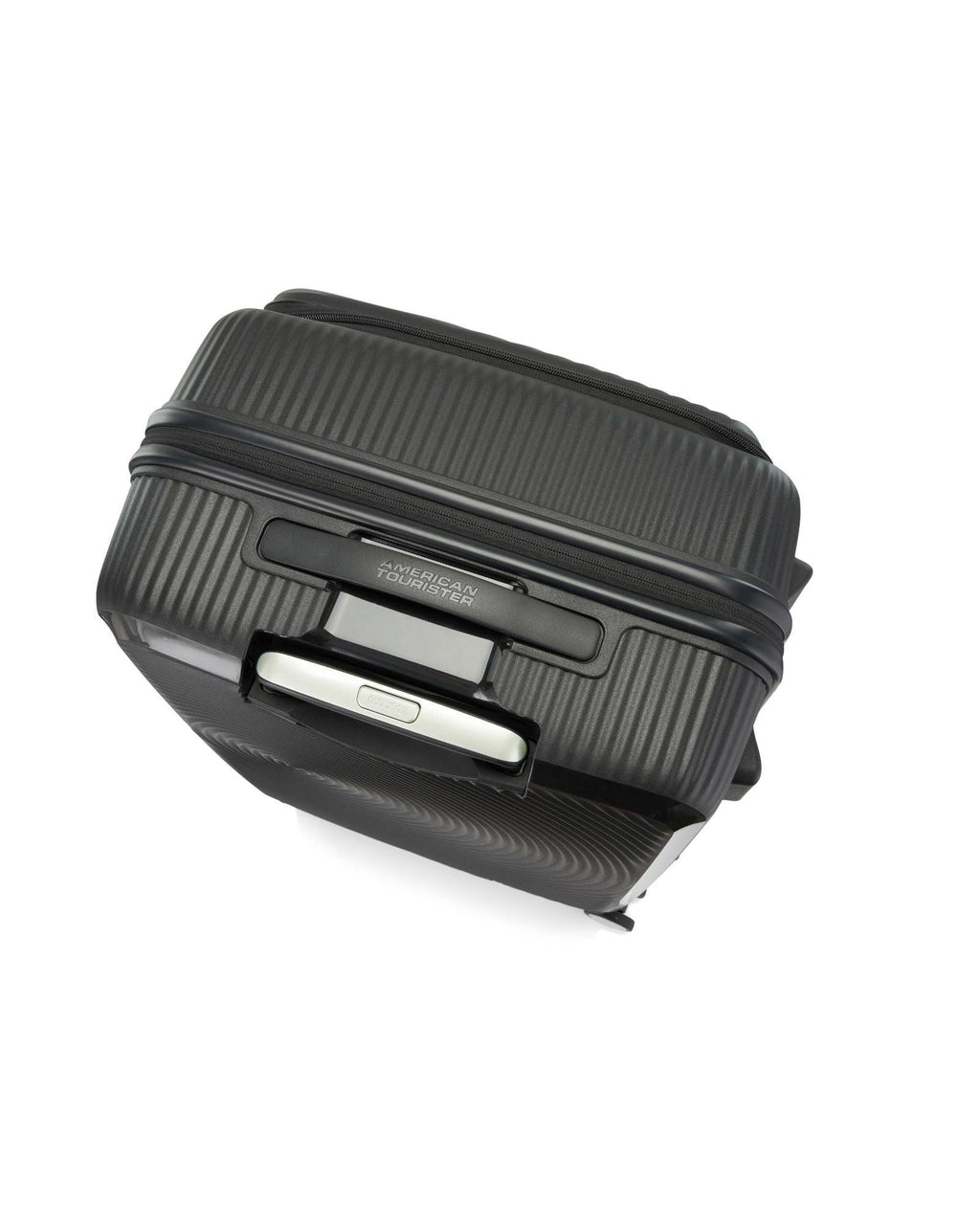 American Tourister Curio Book Opening Hardside Medium Spinner Suitcase - 68cm - Black Image 7
