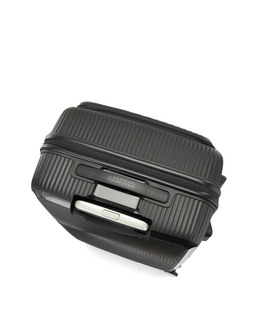 American Tourister Curio Book Opening Hardside Carry-On Spinner Suitcase - 55cm - Black Image 6