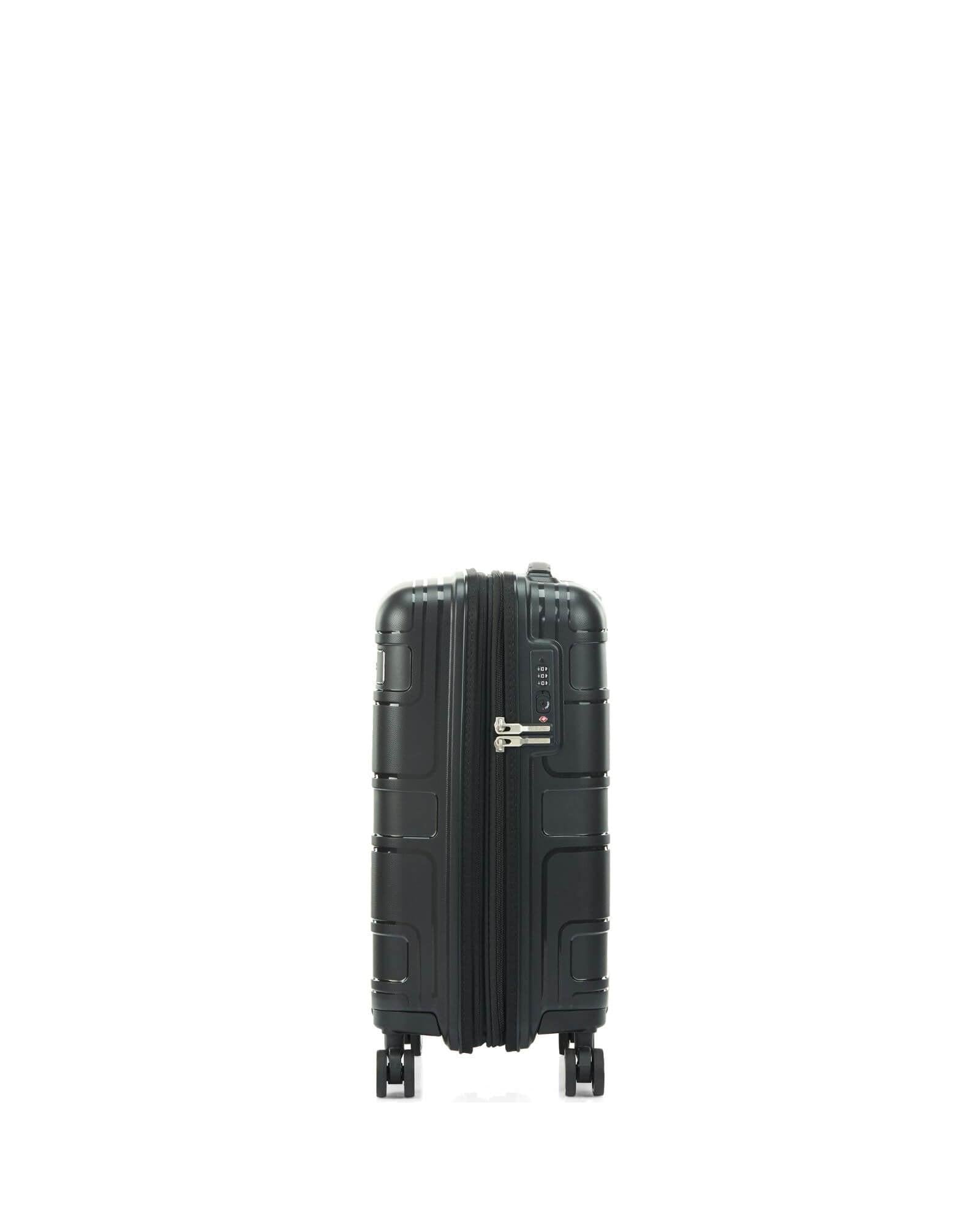 American Tourister Light Max Hardside Carry-On Spinner Suitcase - 55cm - Black Image 4