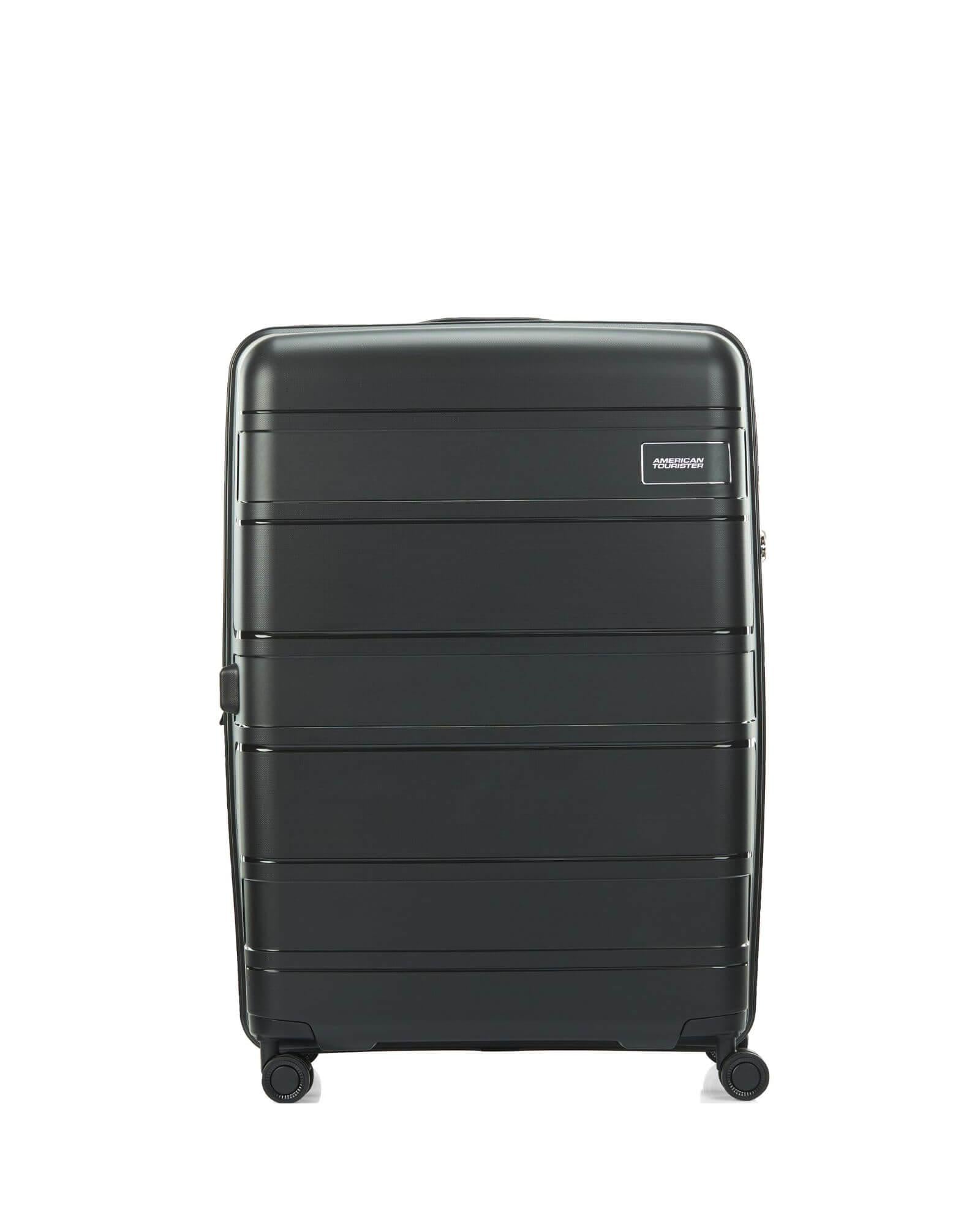 American Tourister Light Max Hardside Large Spinner Suitcase - 82cm - Black