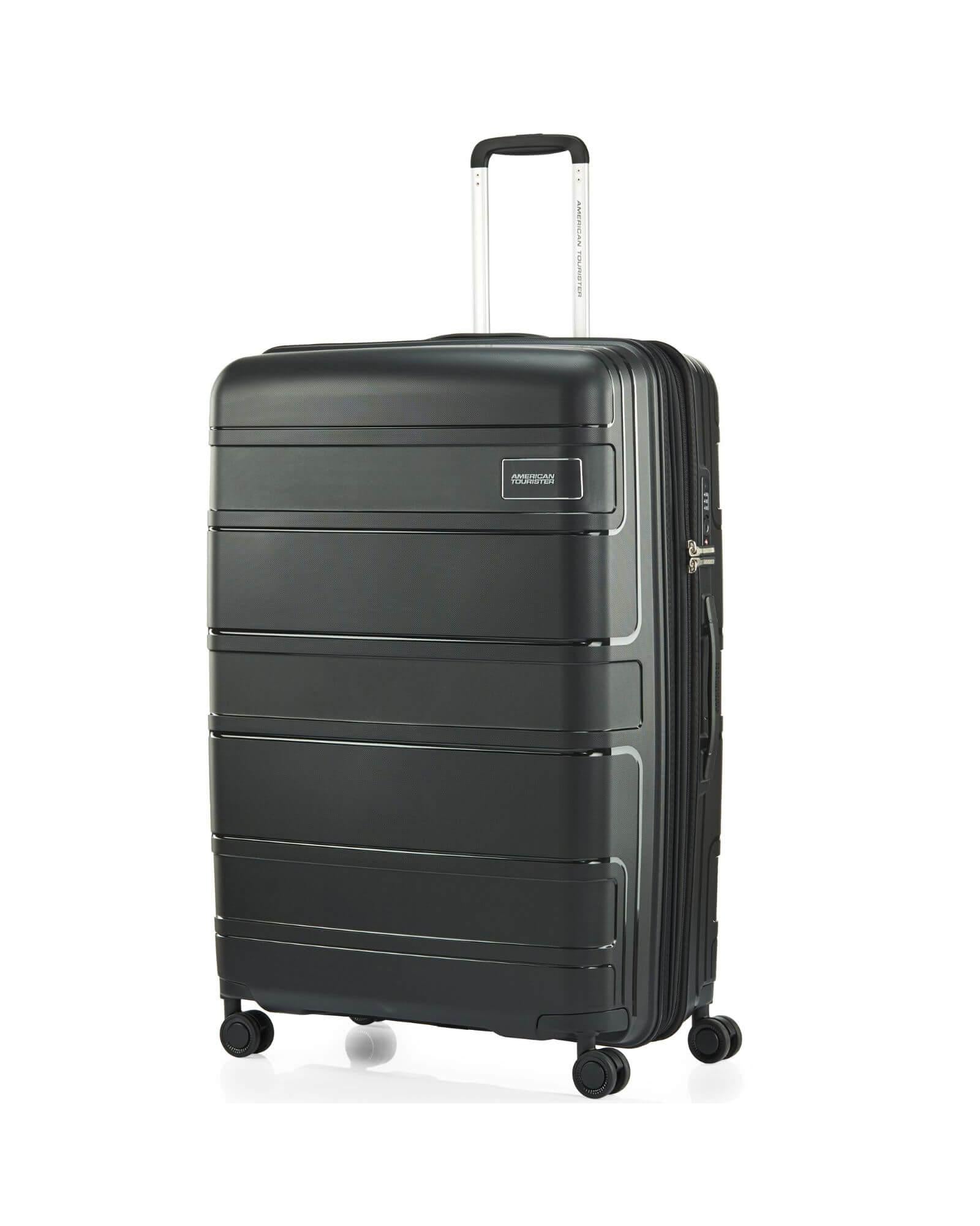American Tourister Light Max Hardside Large Spinner Suitcase - 82cm - Black