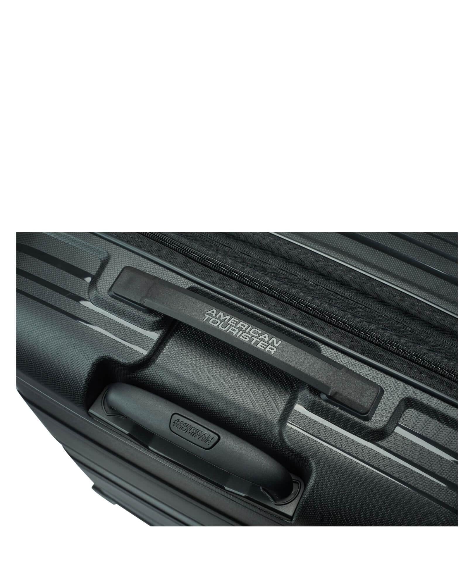 American Tourister Light Max Hardside 3-Piece Spinner Luggage Set - Black