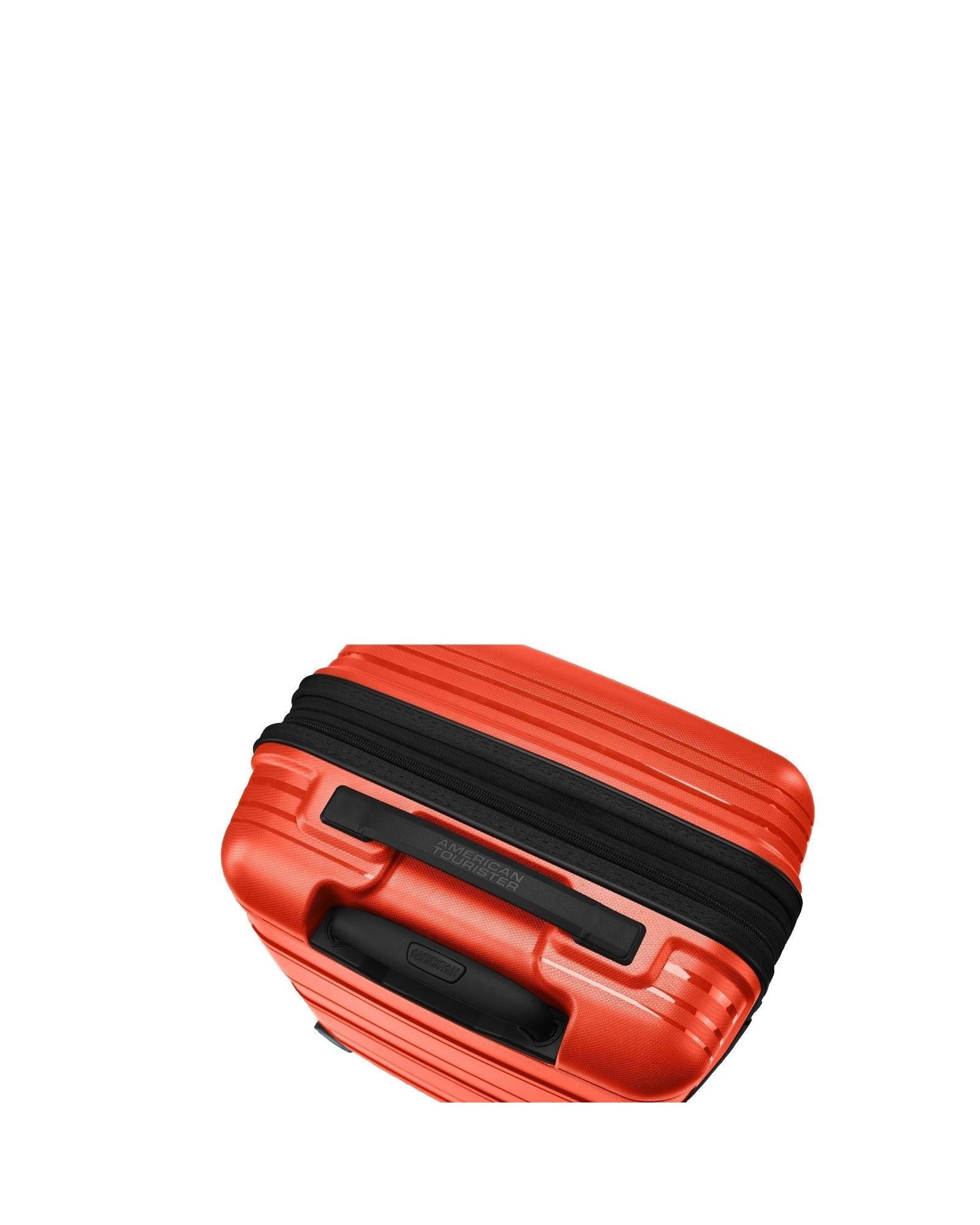 American Tourister Light Max Hardside Carry-On Spinner Suitcase - 55cm - Flame Orange Image 9