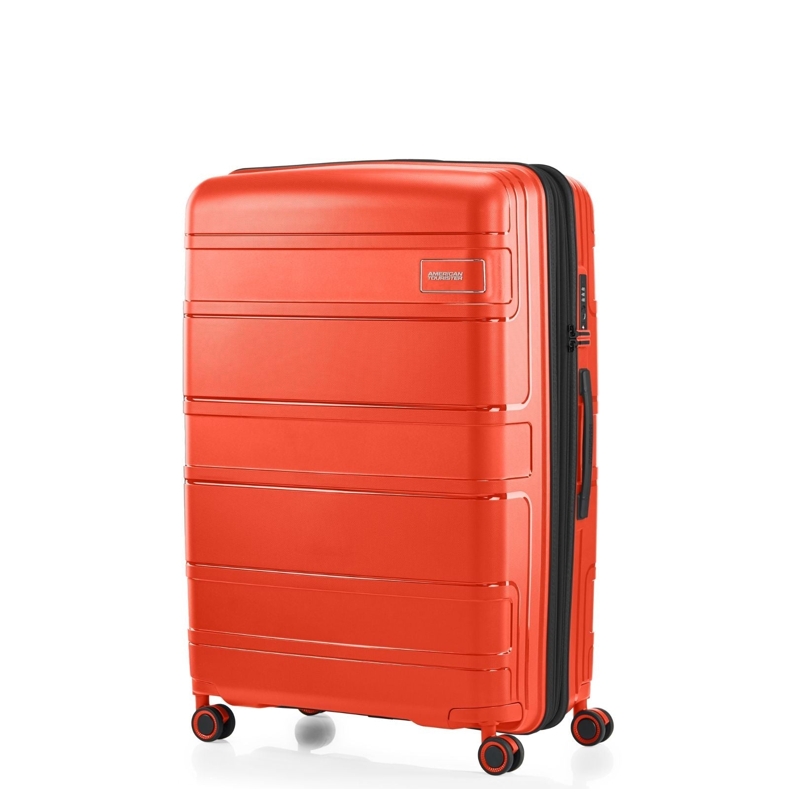 American Tourister Light Max Hardside 3-Piece Spinner Luggage Set - Flame Orange
