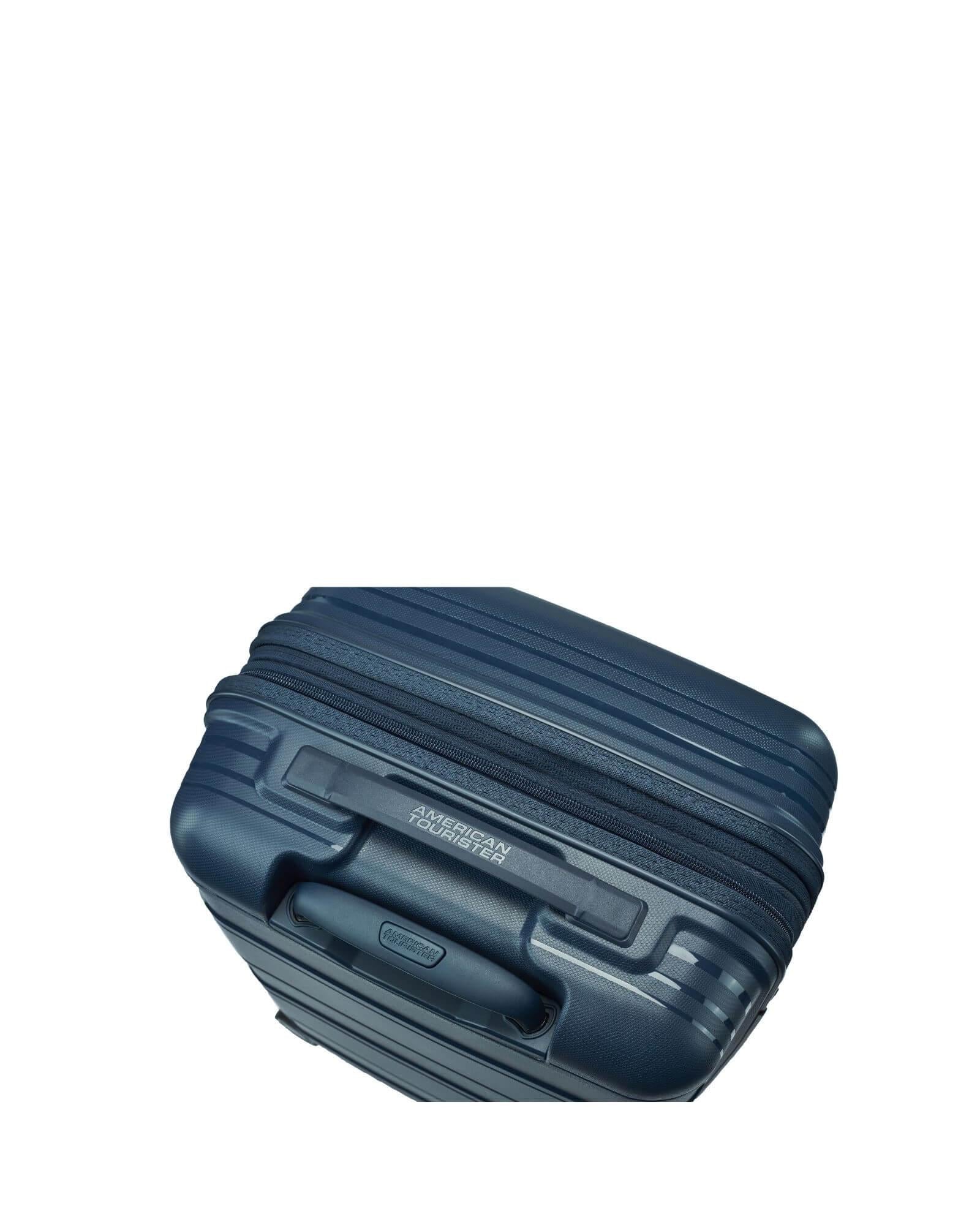 American Tourister Light Max Hardside Carry-On Spinner Suitcase - 55cm - Navy Image 6