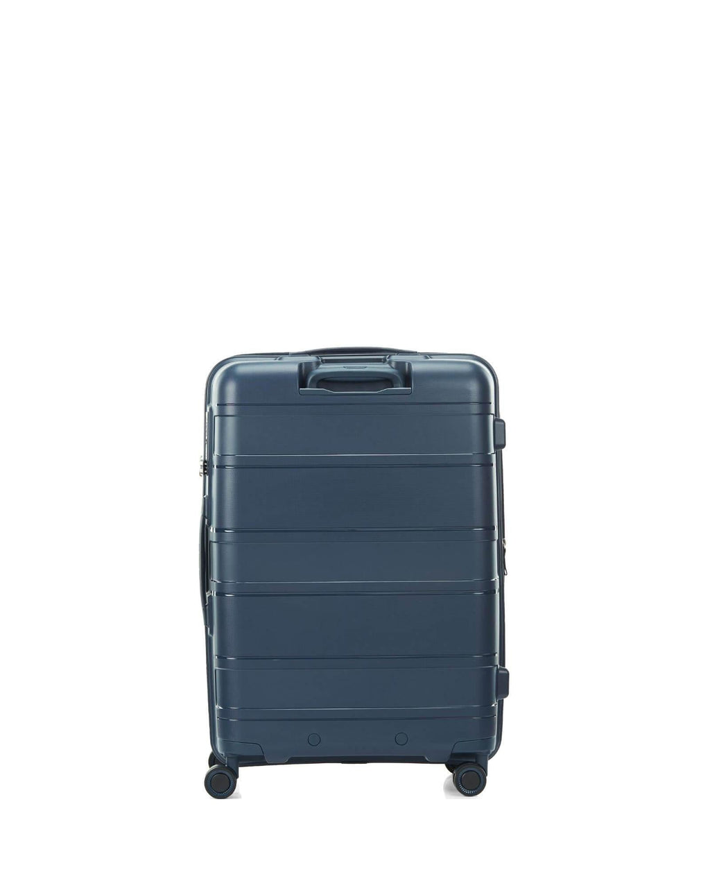 American Tourister Light Max Hardside Medium Spinner Suitcase - 69cm - Navy Back Image 3