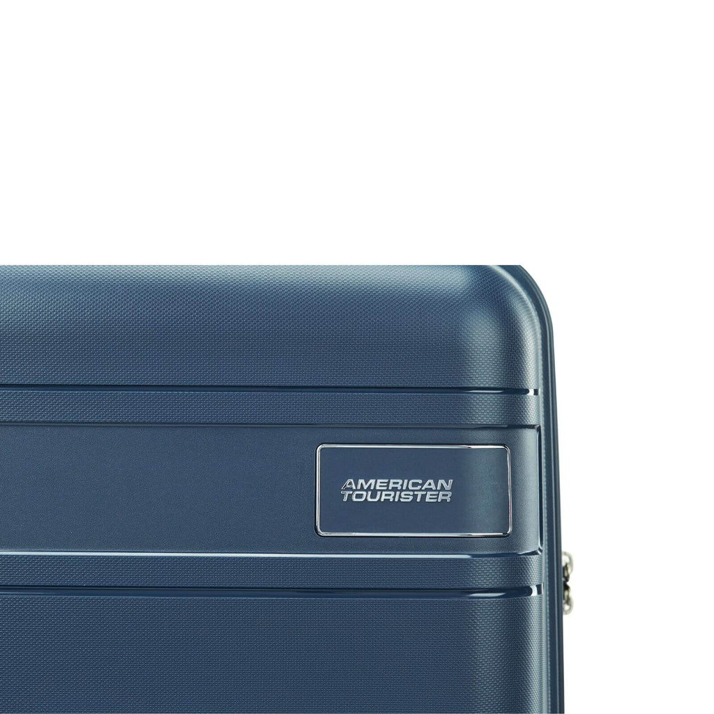 American Tourister Light Max Hardside Medium Spinner Suitcase - 69cm - Navy