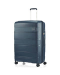 American Tourister Light Max Hardside Large Spinner Suitcase - 82cm - Navy Front Left Image 1