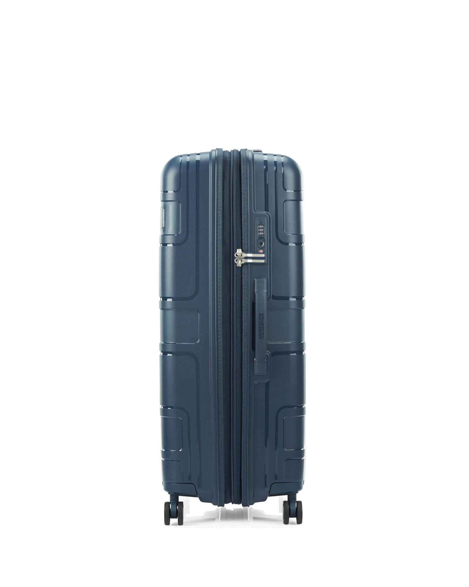 American Tourister Light Max Hardside 3-Piece Spinner Luggage Set - Navy