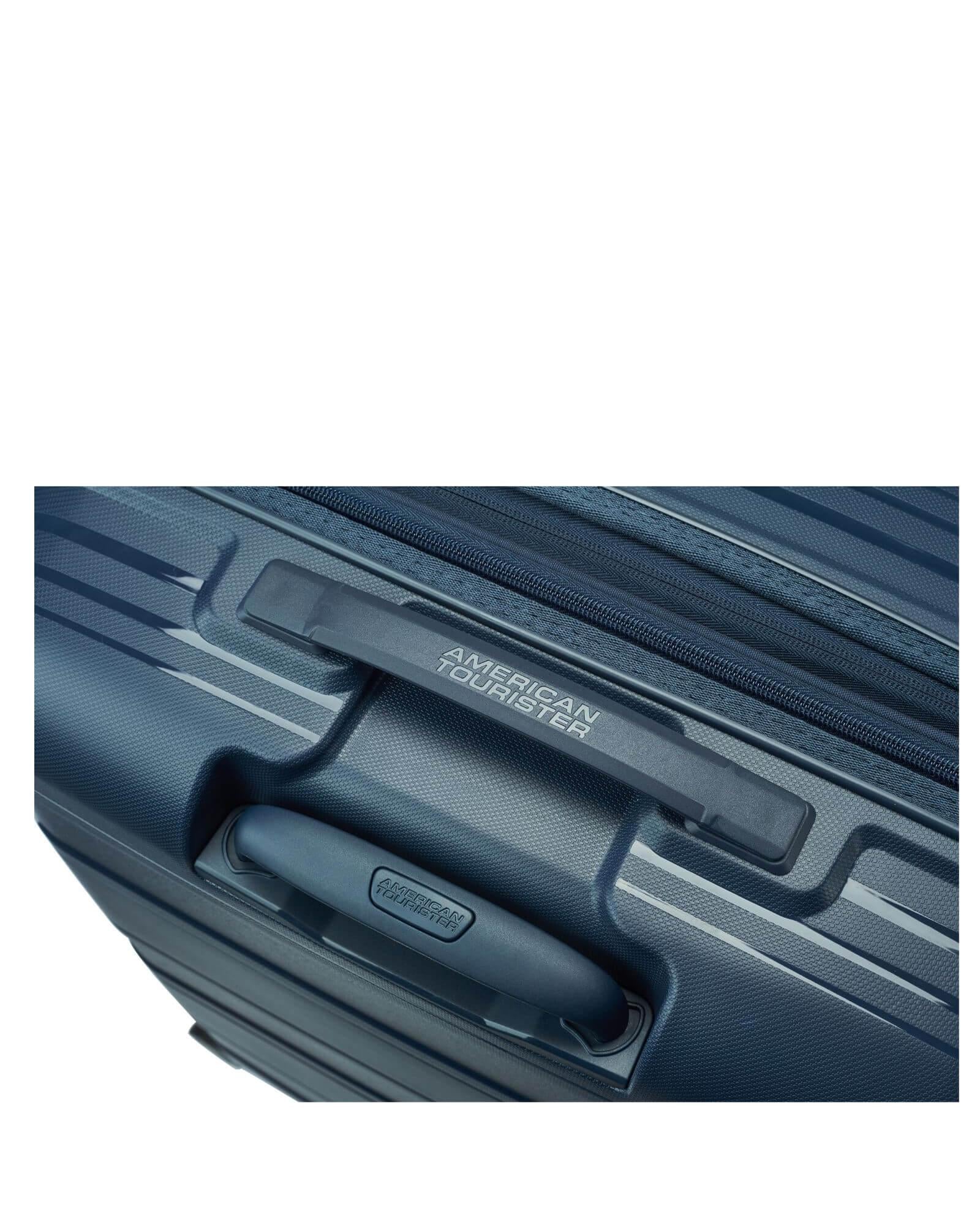 American Tourister Light Max Hardside 3-Piece Spinner Luggage Set - Navy