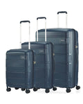 American Tourister Light Max Hardside 3-Piece Spinner Luggage Set - Navy