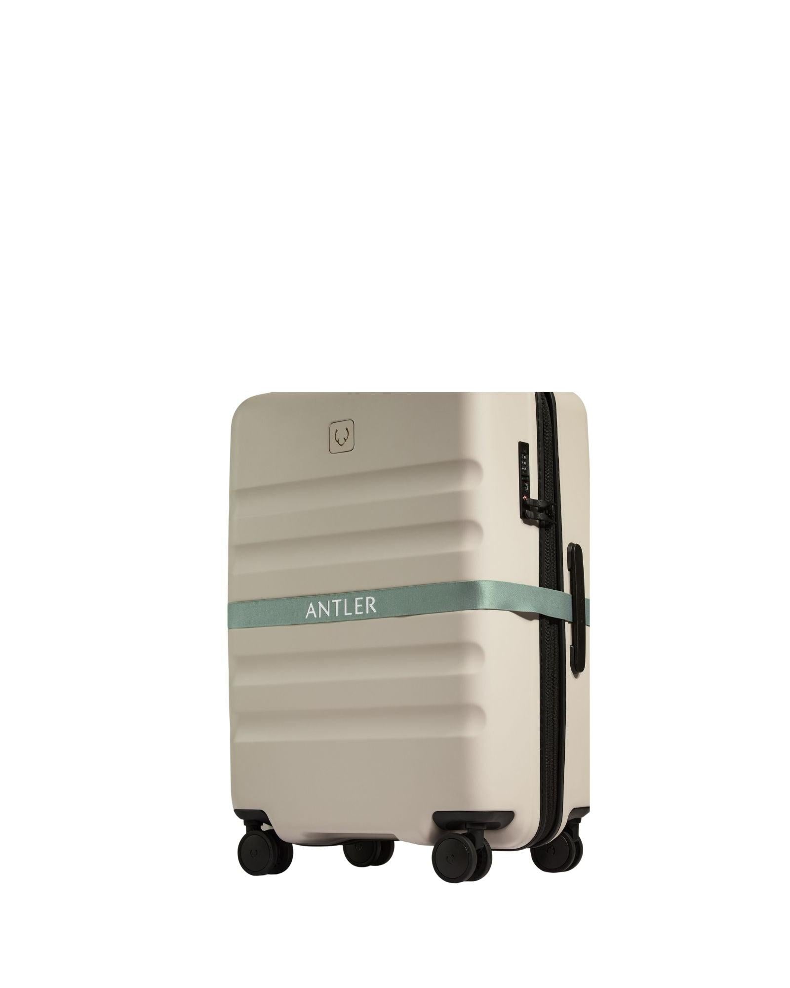 Antler Classic Luggage Strap - 35mm - Mist Blue Image 3