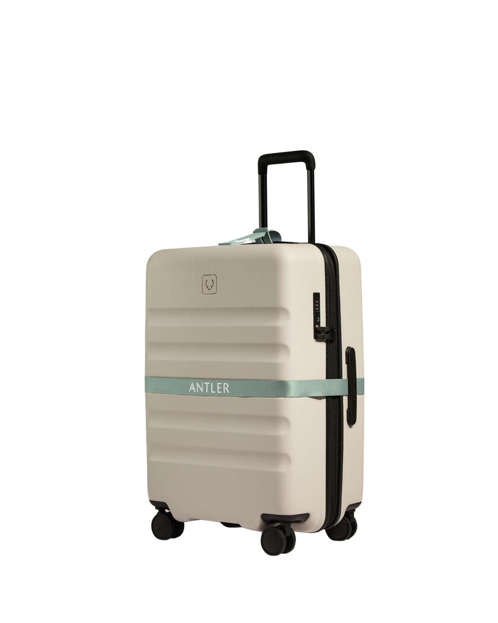 Antler Classic Luggage Strap - 35mm - Mist Blue Image 2
