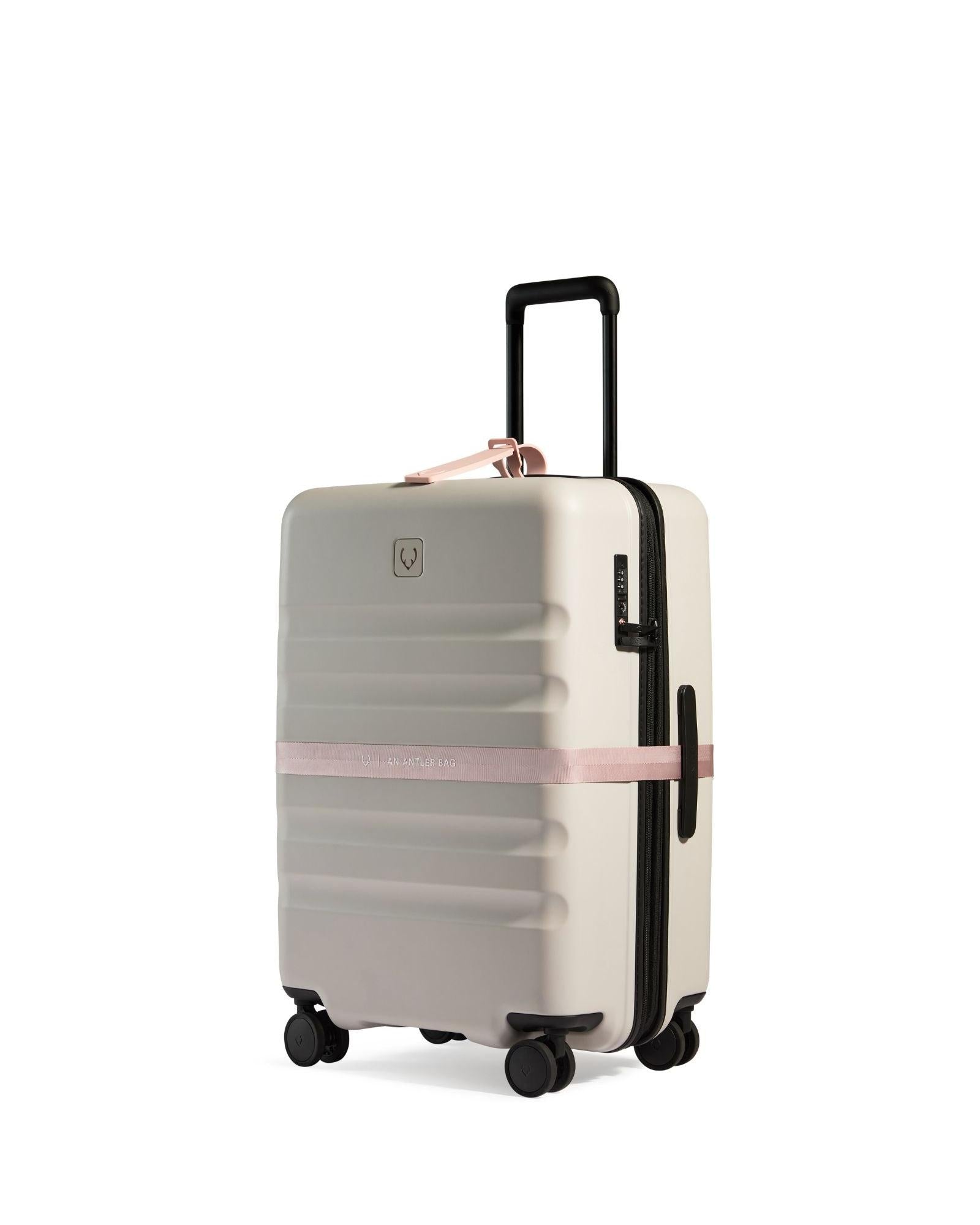 Antler Classic Luggage Strap - 35mm - Moorland Pink Image 3