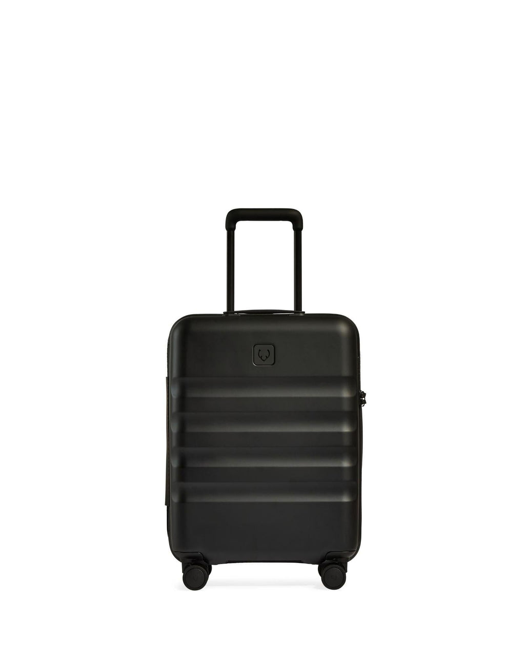 Antler Icon Stripe Expandable Hardside Carry-On Spinner Suitcase - 55cm - Black Front Image 3
