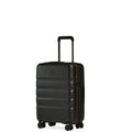 Antler Icon Stripe Expandable Hardside Carry-On Spinner Suitcase - 55cm - Black