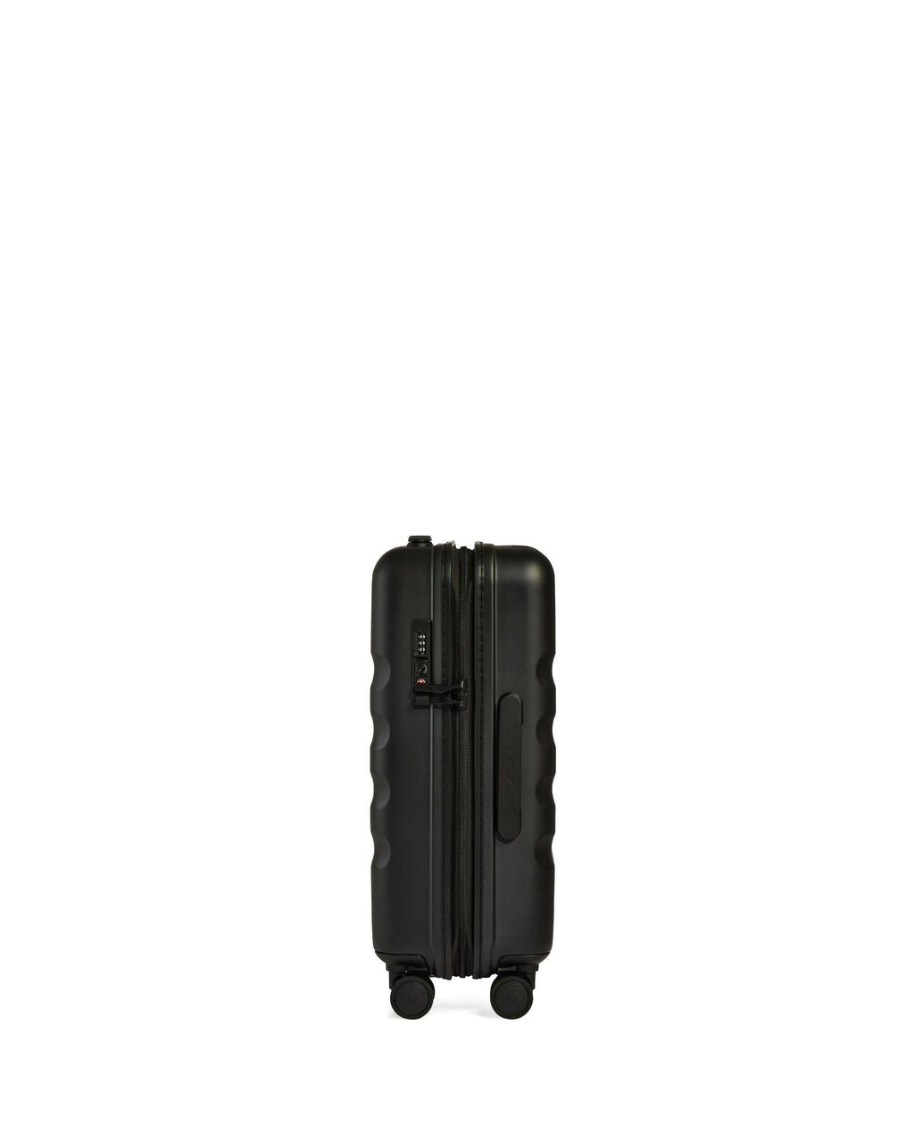 Antler Icon Stripe Expandable Hardside Carry-On Spinner Suitcase - 55cm - Black Image 5
