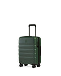Antler Icon Stripe Expandable Hardside Carry-On Spinner Suitcase - 55cm - Green Front Right Image 1