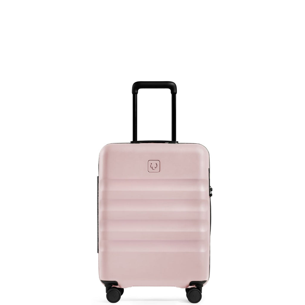 Antler Icon Stripe Expandable Hardside Carry-On Spinner Suitcase - 55cm - Moorland Pink
