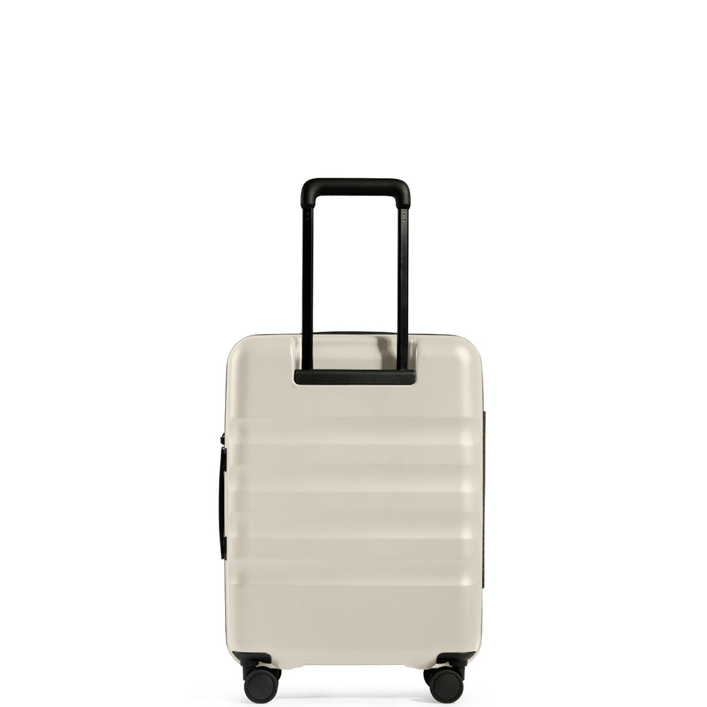 Antler Icon Stripe Expandable Hardside Carry-On Spinner Suitcase - 55cm - Taupe