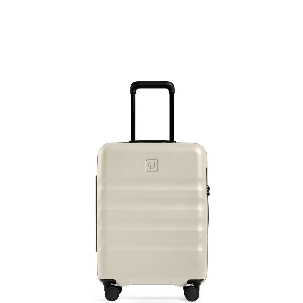 Antler Icon Stripe Expandable Hardside Carry-On Spinner Suitcase - 55cm - Taupe
