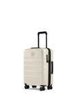 Antler Icon Stripe Expandable Hardside Carry-On Spinner Suitcase - 55cm - Taupe Front Right Image 1