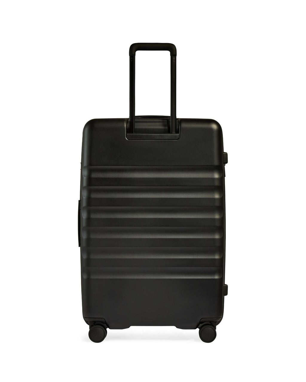 Antler Icon Stripe Expandable Hardside 3-Piece Spinner Luggage Set - Black Back Image 3