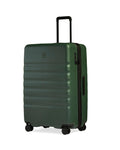Antler Icon Stripe Expandable Hardside Large Spinner Suitcase - 78cm - Green Front Right Image 1
