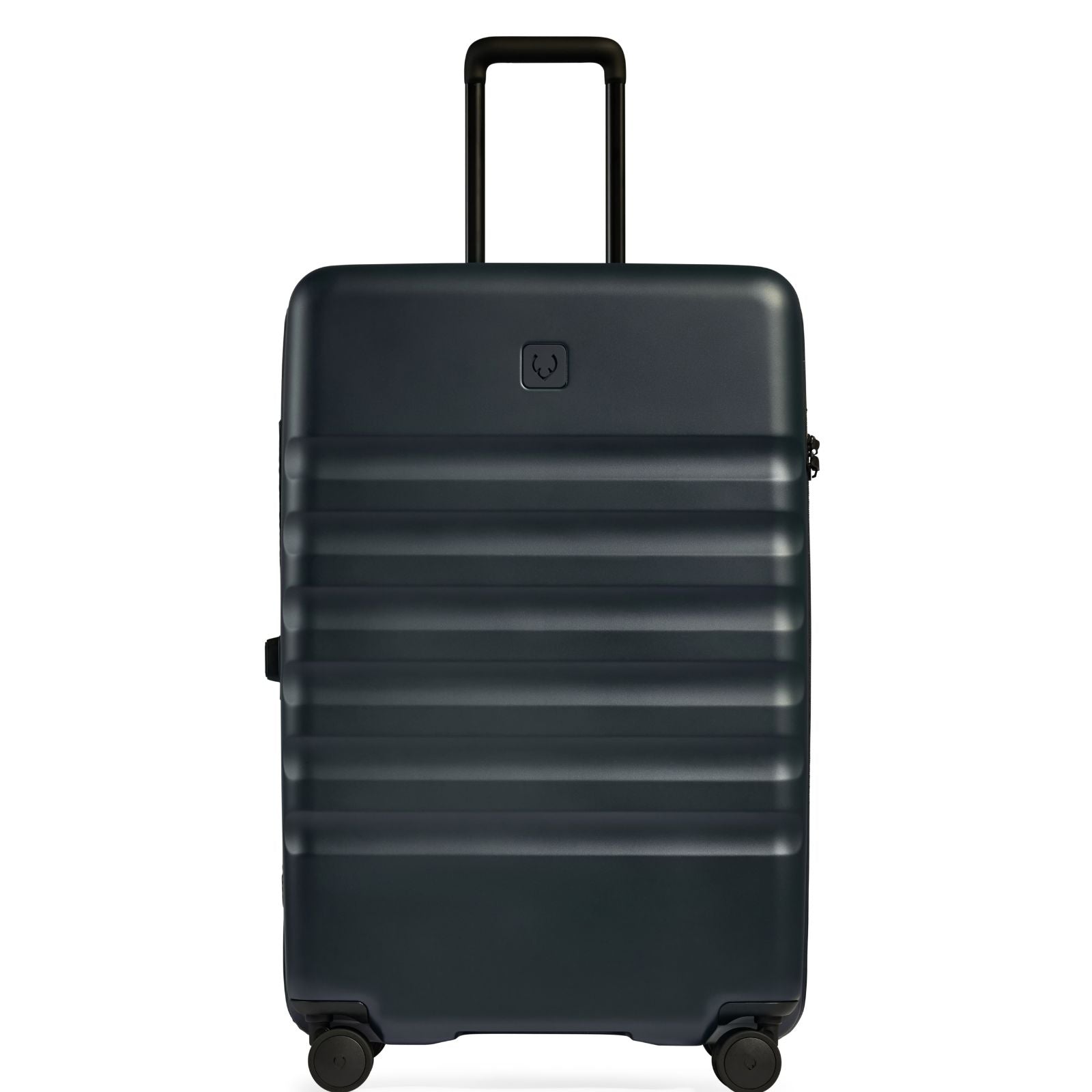 Antler Icon Stripe Expandable Hardside Large Spinner Suitcase - 78cm - Indigo Blue