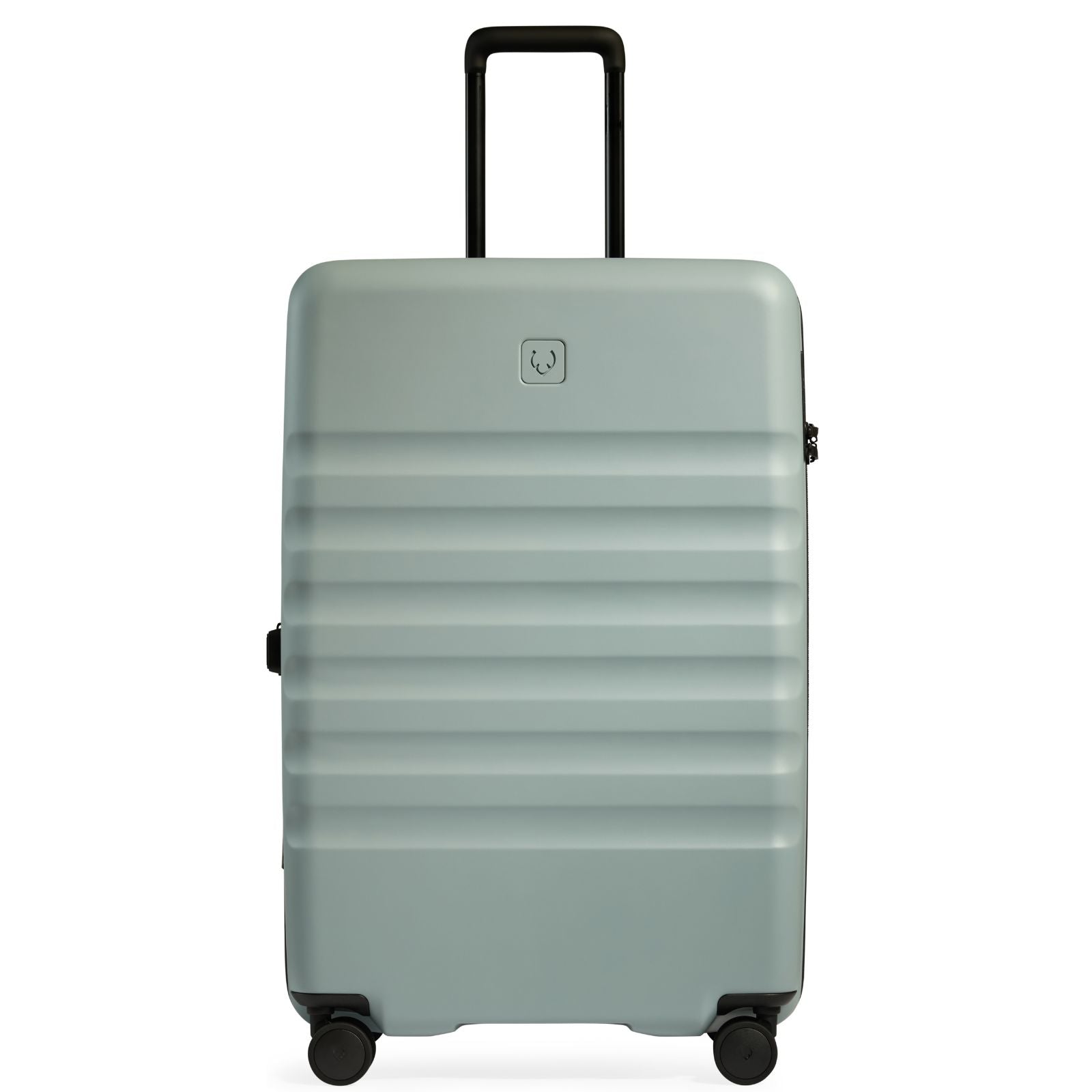 Antler Icon Stripe Expandable Hardside Large Spinner Suitcase - 78cm - Mist Blue