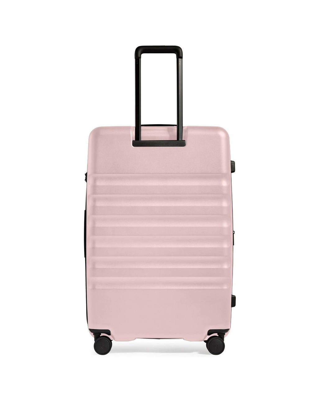 Antler Icon Stripe Expandable Hardside 3-Piece Spinner Luggage Set - Moorland Pink Back Image 3