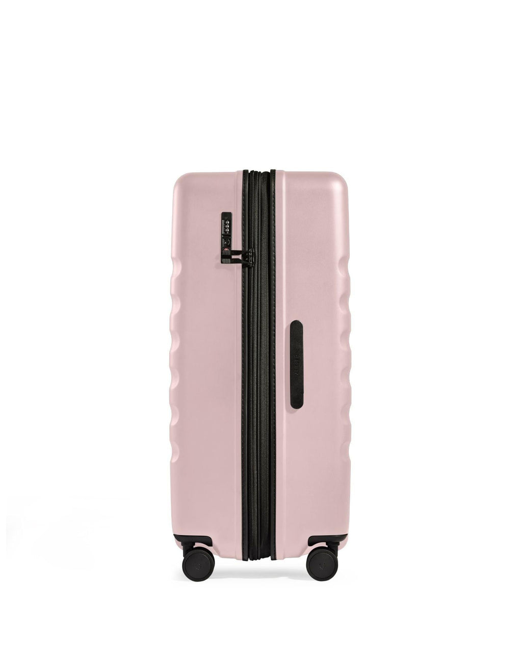 Antler Icon Stripe Expandable Hardside Large Spinner Suitcase - 78cm - Moorland Pink Image 4