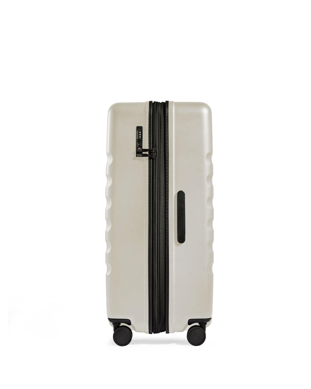 Antler Icon Stripe Expandable Hardside Large Spinner Suitcase - 78cm - Taupe Image 4