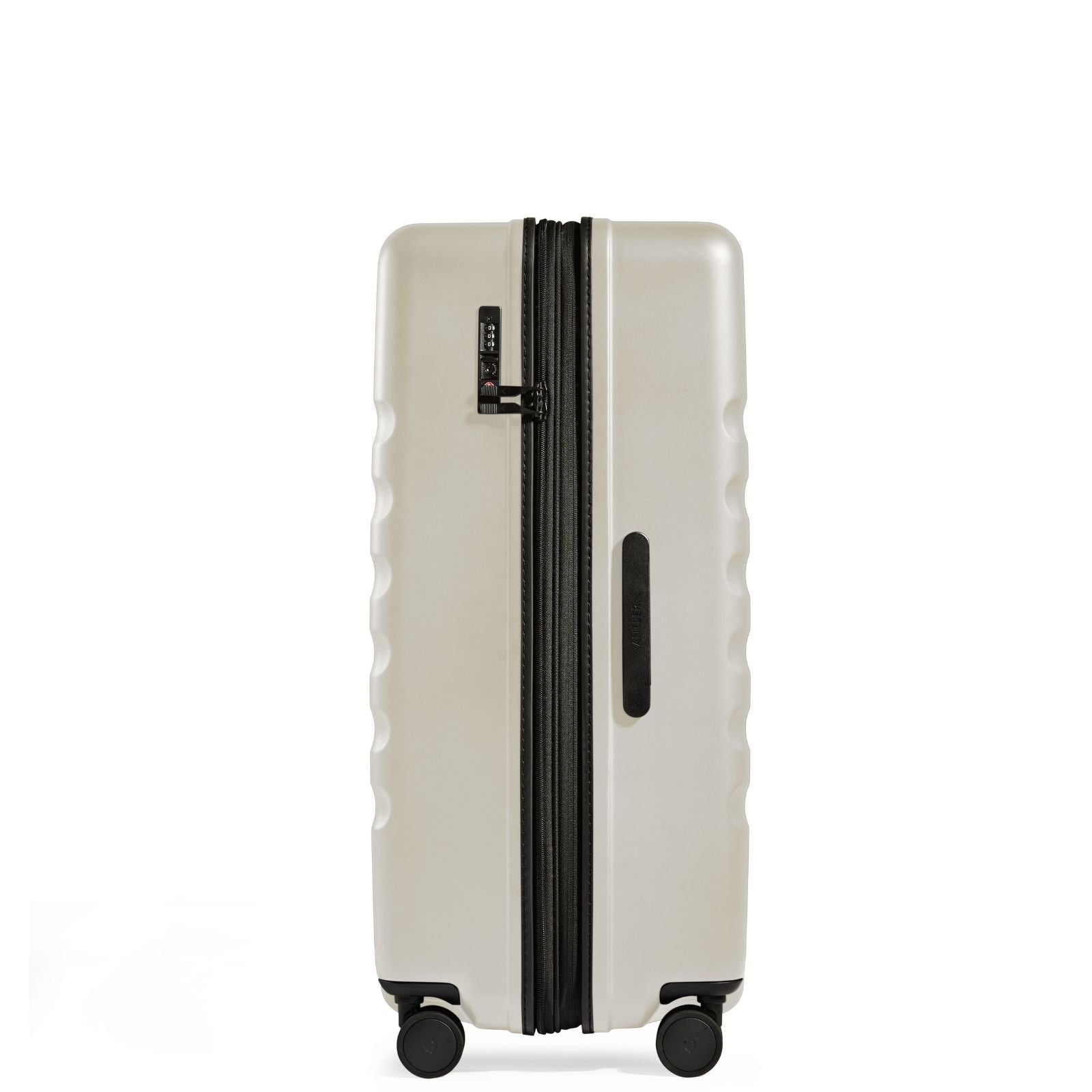 Antler Icon Stripe Expandable Hardside Large Spinner Suitcase - 78cm - Taupe