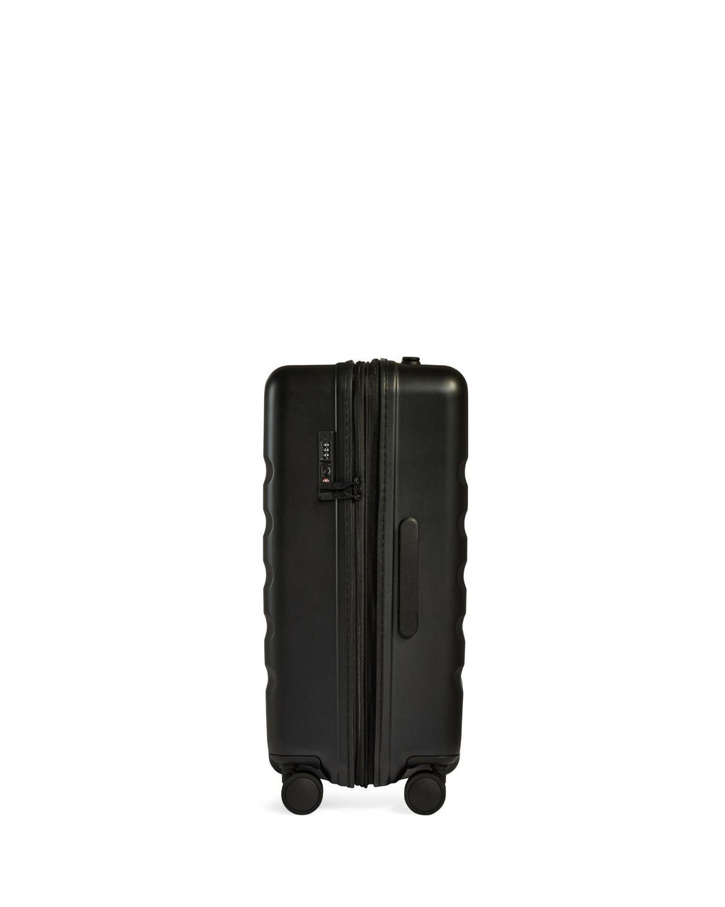 Antler Icon Stripe Expandable Hardside Medium Spinner Suitcase - 66cm - Black Image 4