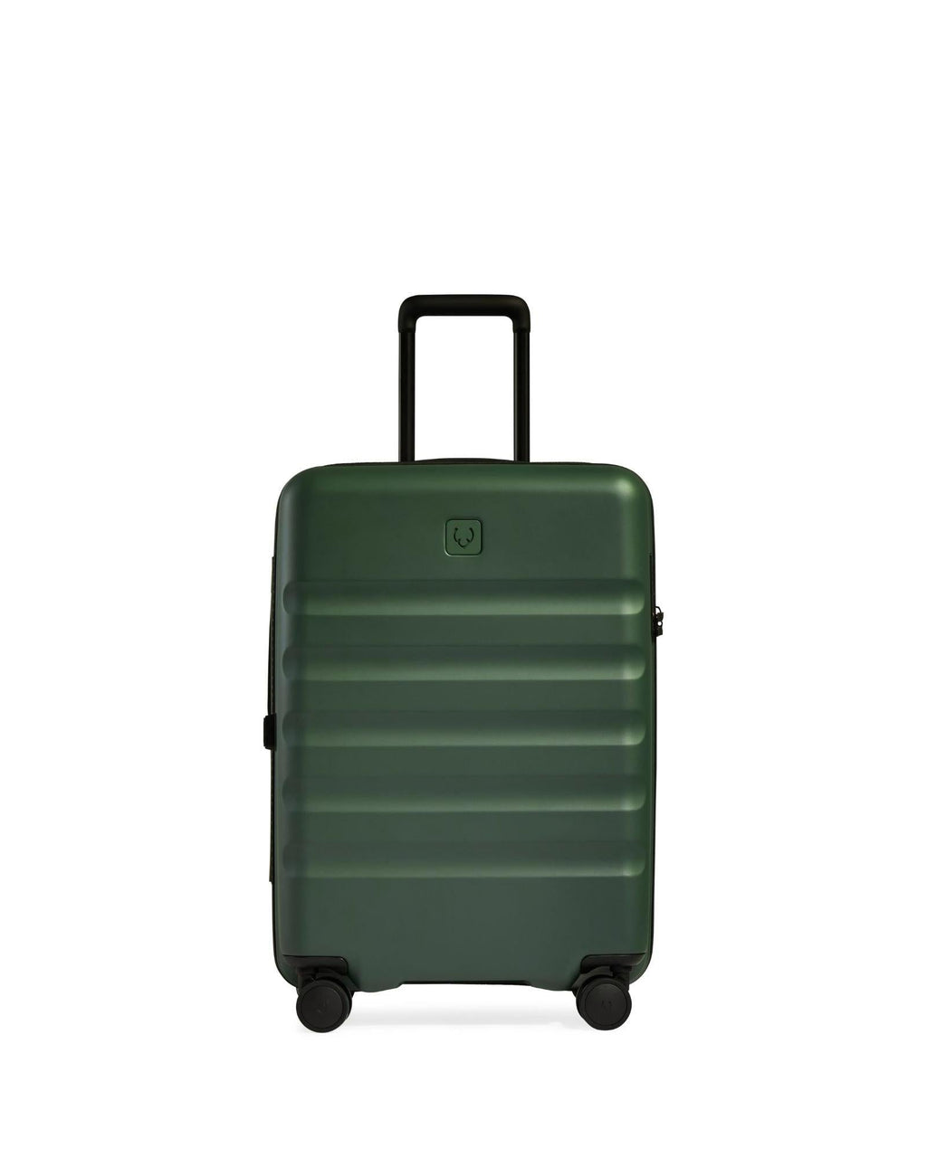 Antler Icon Stripe Expandable Hardside Medium Spinner Suitcase - 66cm - Green Front Image 2