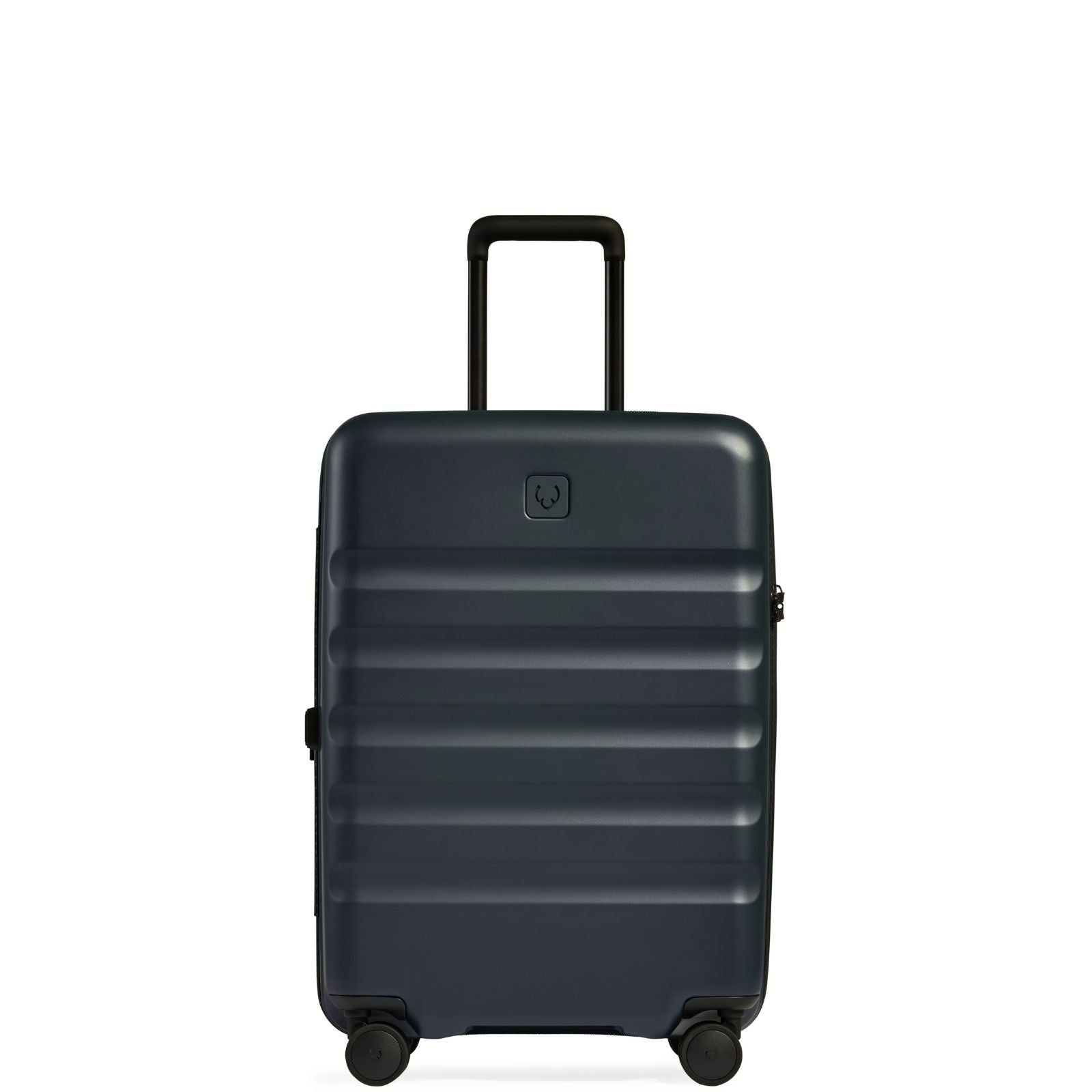 Antler Icon Stripe Expandable Hardside Medium Spinner Suitcase - 66cm - Indigo Blue